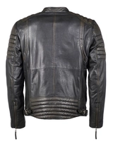 Mustang Lederjacke modern Patrick-B, braun