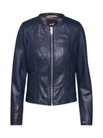 Maze Biker Lederjacke mit grünem Innenfutter Smaragd