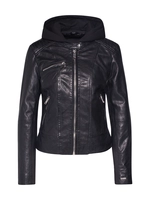 Maze Lederjacke modern Mico, black/black