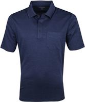 Casa Moda poloshirt navy borstzak