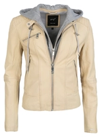 Maze Lederjacke modern Mico, powder