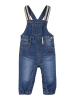 NAME IT Power Stretch Denim Tuinbroek Heren Blauw