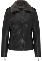 MUSTANG Bikerjacke mit Fake Fur Kragen Grenada FF