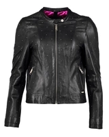 Maze Stylische Biker Lederjacke Nelo