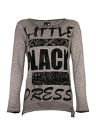 Cipo & Baxx Langarmshirt Little Black Dress