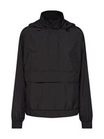 Urban Classics Frauen Übergangsjacke Panel Pull Over in schwarz