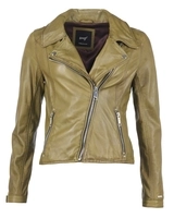 Maze Lederjacke mit asymmetrischem Reißverschluss Indiana