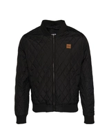 Urban Classics Diamond Quilt Steppjacke, für Herren, black