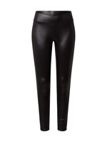 urbanclassics Urban Classics Frauen Legging Ladies Imitation Leather in schwarz