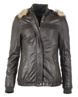 Mustang Lederjacke Lelu, choco