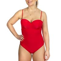 calvinklein Calvin Klein Structured Bandeau One Piece