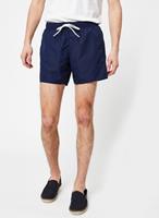 Lacoste Herren-Badehosen in Quick-Dry - Navy Blau / Schwarz 