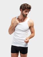 Tom Tailor Herren Tank-Top 2er-Pack, white