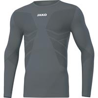 Jako Funktionsshirt Comfort 2.0 langarm steingrau