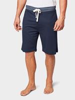 Tom Tailor Jersey Bermuda Shorts, Heren, blue-dark-solid