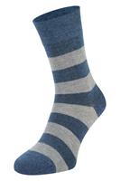 Boru Bamboo Sokken Streep Jeans (Maat: 43-45)