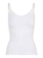 Pieces dames hemd - spaghetti bandjes - Plain Top - Basic vrouwen onderhemd microfiber