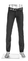 Alberto Business-Hose "Ceramica", uni, für Herren, anthrazit