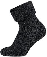 Wollen dames huissokken met antislip