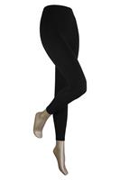 Sarlini Lange dames legging van katoen Black