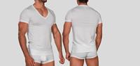 HOM - T-Shirt V-neck - Supreme Cotton - zwart