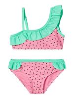 Kinder Bikini NMFZIFRUSSE türkis/pink 