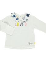 Baby Langarmshirt  weiß Gr. 62 Mädchen Baby