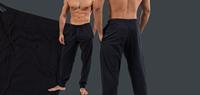 Schiesser lange pyjamabroek heren - NOS - MIX & Relax - 100% katoenen pyjamabroek met boorden