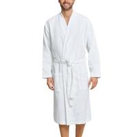 Schiesser Essentials Waffle and Terry Bathrobe 