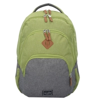 travelite Cityrucksack Basics grün/grau