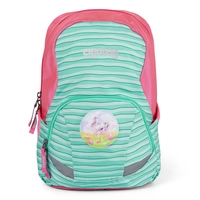 ergobag Mini Ease Kinderrucksack Large 35 cm, hellgrün/rosa