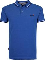 Superdry Polo Poolside Middenblauw