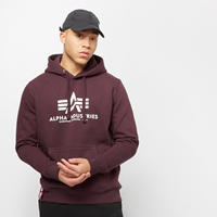 AlphaIndustriesBluseBASICHOODY21DEEPMAROON–