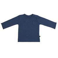 Baby's Only Truitje Melange - Jeans - 56 - 100% ecologisch katoen