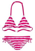 NU 25% KORTING: Buffalo Triangelbikini in trendy streep-look