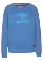 KangaROOS Sweater met grote labelprint voor