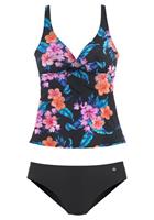 Lascana Beugeltankini met tropische bloemenprint