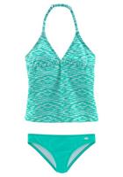 Tankini in Melange-Optik