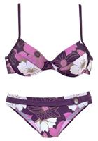 Lascana Bügel-Bikini mit Blumenprint