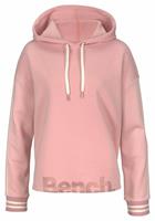 Bench. Hoodie met gestreepte tailleband en glansprint, loungewear, loungepak, hoodie