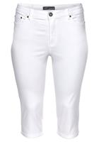 Arizona Capri jeans Met splitje in de zoom smalle pasvorm, met stijlvolle studs, hoge taille