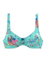 Sunseeker Bikinitop met beugels Jam met gekleurde print