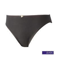 Avet 3367 dames bikini slip - Elastisch katoen dames onderbroek- Mini slip wit en zwart