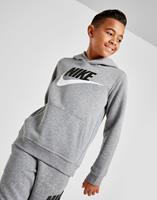 Nike Sportswear Club Fleece Hoodie Kinder, grau / weiß