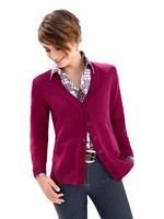 Casual Looks Strickjacke in fully fashioned -Verarbeitung