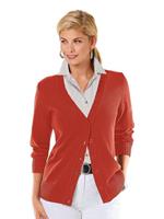 Casual Looks Strickjacke in fully fashioned -Verarbeitung