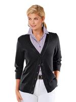 Casual Looks Strickjacke in fully fashioned -Verarbeitung