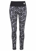 active by Lascana Legging Splash Sportbroek met allover patroon