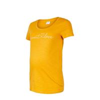 mamalicious Omstandigheden shirt MLELISE Chinees Yellow