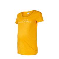 mamalicious Umstandsshirt MLELISE Chinese Yellow